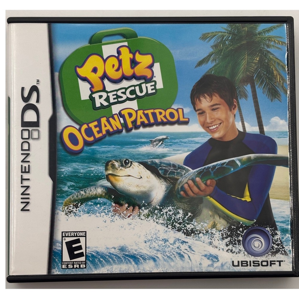 Petz Rescue: Ocean Patrol DS Game - Tested/Works
